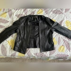 Genuine Leather Badgley Mischka Jacket